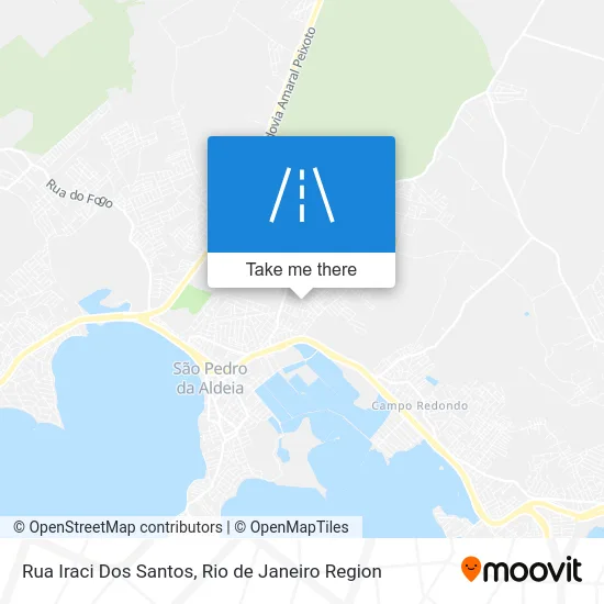 Rua Iraci Dos Santos map