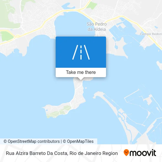 Rua Alzira Barreto Da Costa map