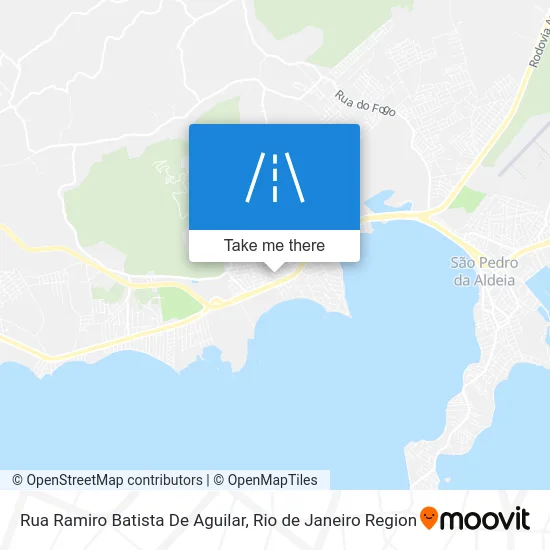 Rua Ramiro Batista De Aguilar map