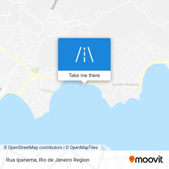 Rua Ipanema map