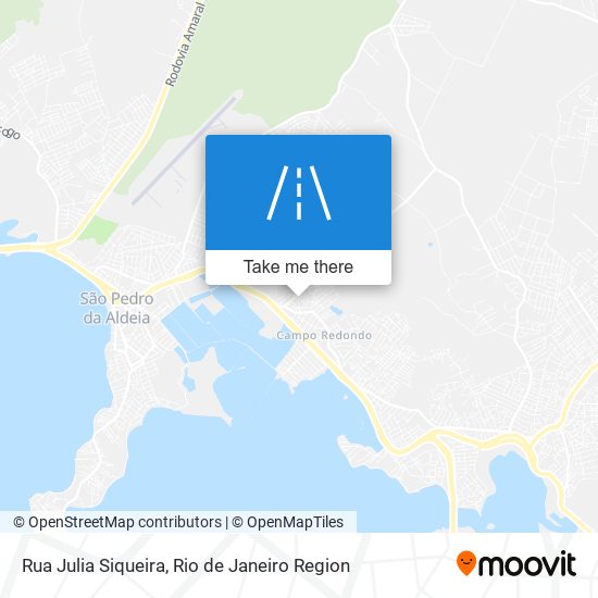 Rua Julia Siqueira map