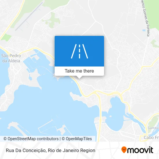 Rua Da Conceição map