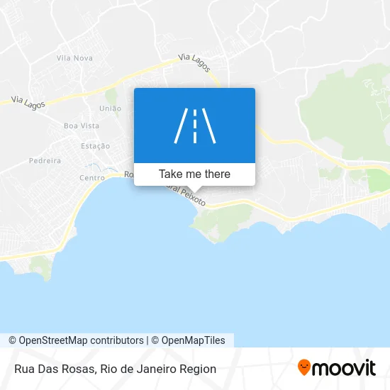 Rua Das Rosas map