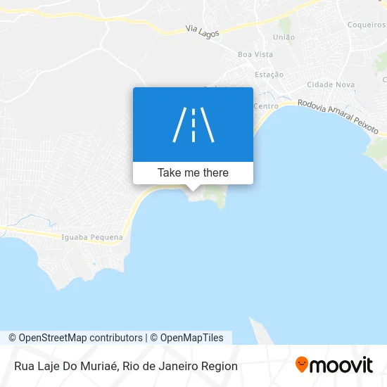 Rua Laje Do Muriaé map