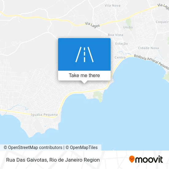Rua Das Gaivotas map