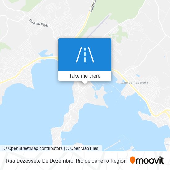 Rua Dezessete De Dezembro map