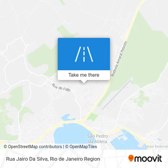 Rua Jairo Da Silva map