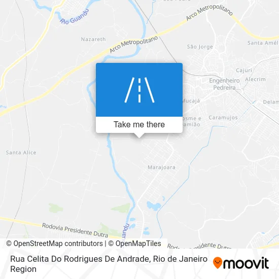 Rua Celita Do Rodrigues De Andrade map
