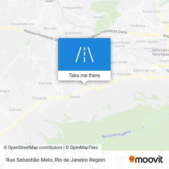 Rua Sebastião Melo map