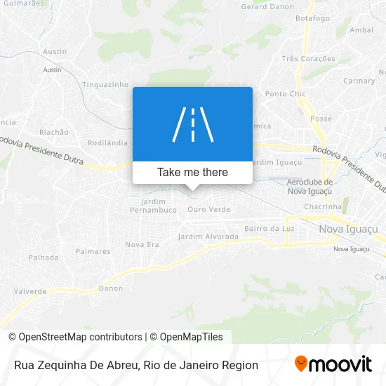 Rua Zequinha De Abreu map