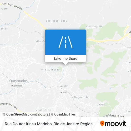Rua Doutor Irineu Marinho map