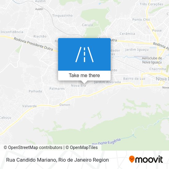 Rua Candido Mariano map
