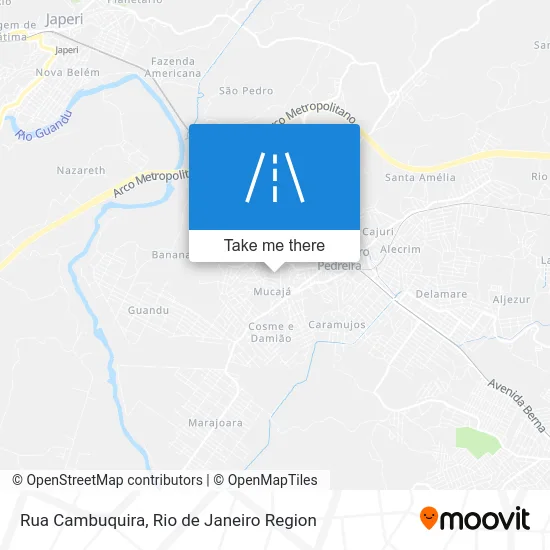 Rua Cambuquira map
