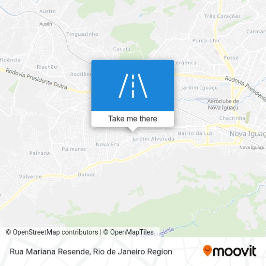 Rua Mariana Resende map