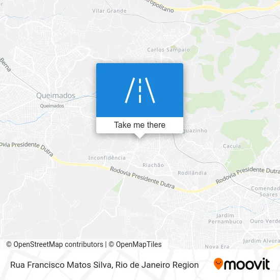 Rua Francisco Matos Silva map