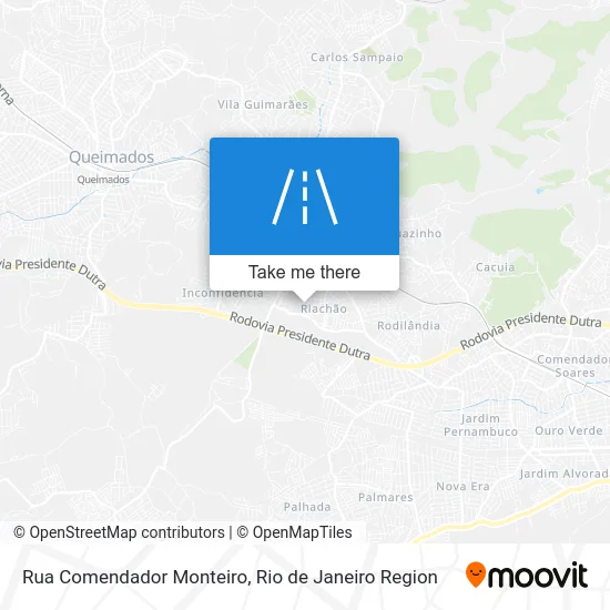 Rua Comendador Monteiro map