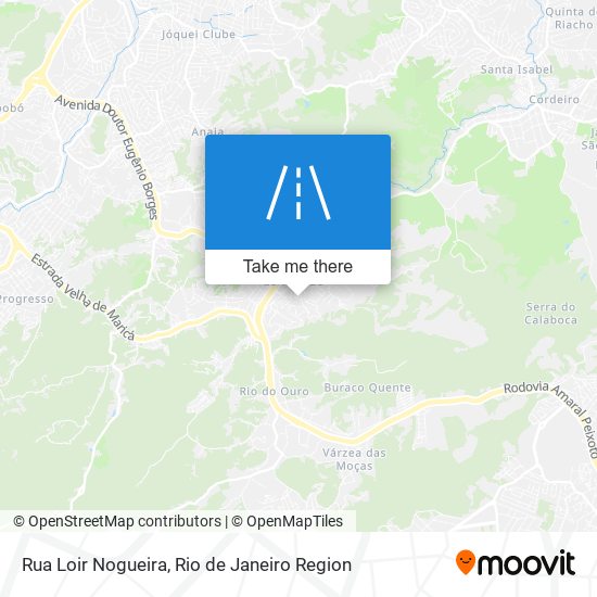 Mapa Rua Loir Nogueira