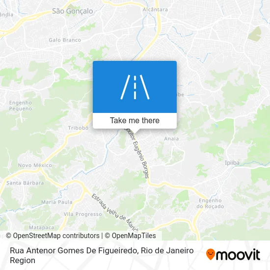 Rua Antenor Gomes De Figueiredo map