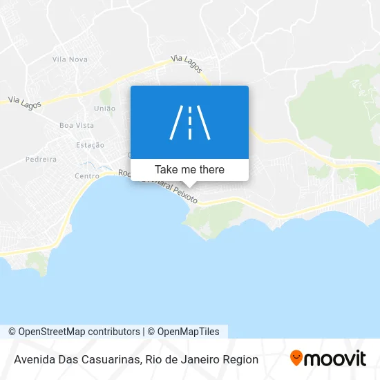 Avenida Das Casuarinas map