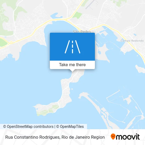 Rua Constantino Rodrigues map