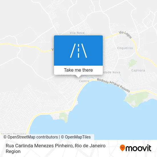 Rua Carlinda Menezes Pinheiro map