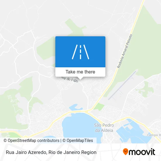 Rua Jairo Azeredo map