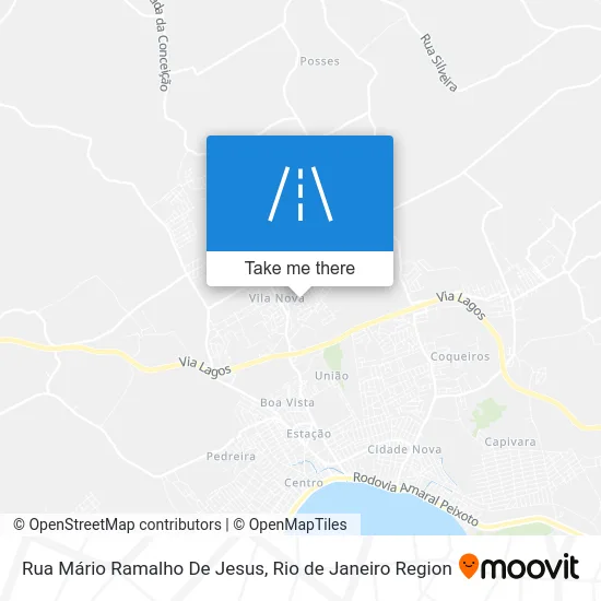 Rua Mário Ramalho De Jesus map