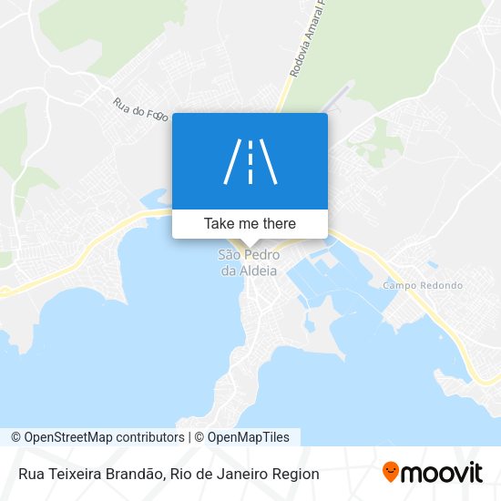 Rua Teixeira Brandão map