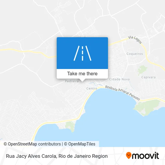 Rua Jacy Alves Carola map