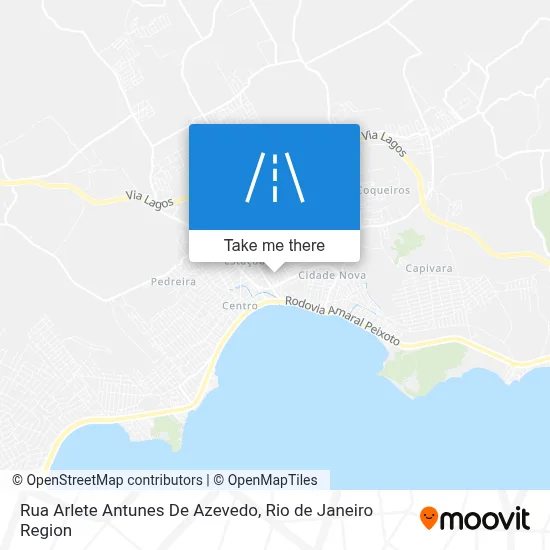 Rua Arlete Antunes De Azevedo map