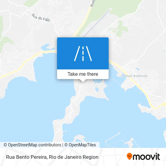 Rua Bento Pereira map