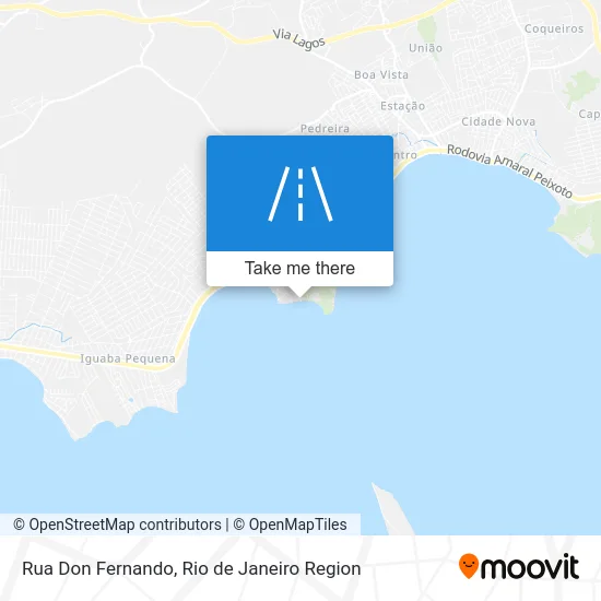 Rua Don Fernando map