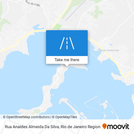 Rua Anaídes Almeida Da Silva map