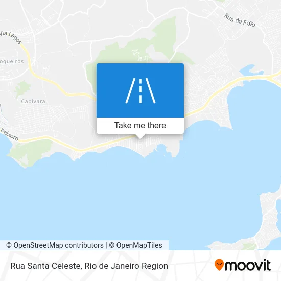 Rua Santa Celeste map