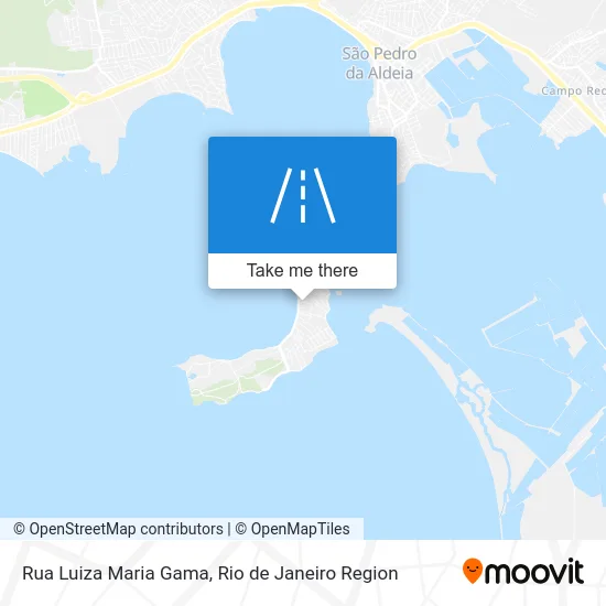 Rua Luiza Maria Gama map