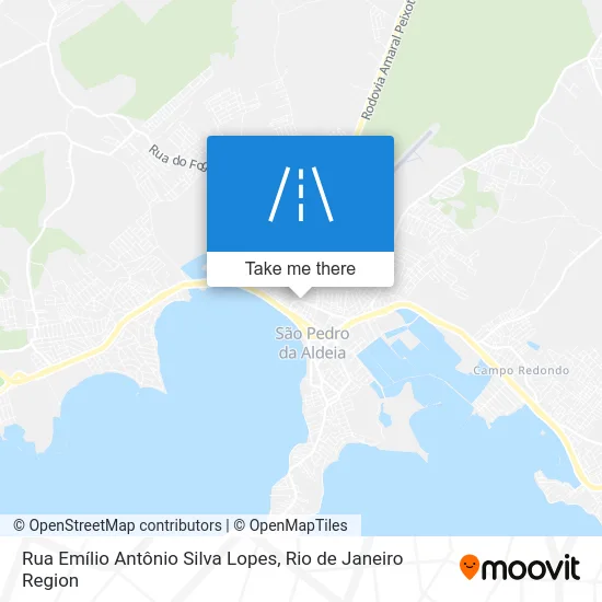 Rua Emílio Antônio Silva Lopes map