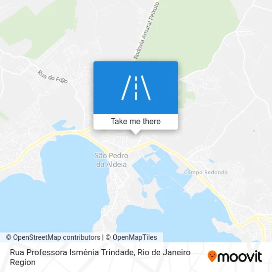 Rua Professora Ismênia Trindade map