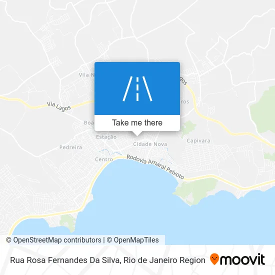 Rua Rosa Fernandes Da Silva map