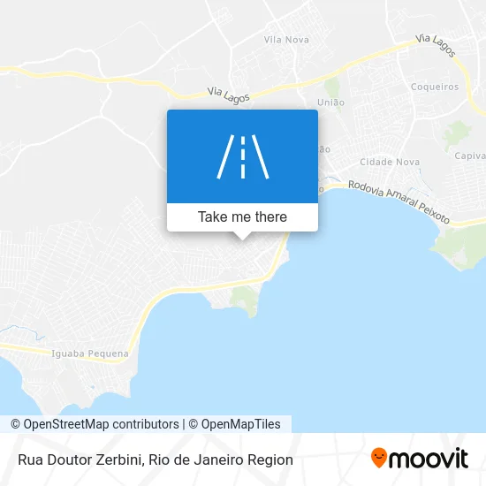 Rua Doutor Zerbini map