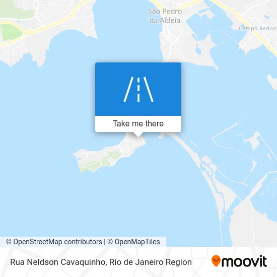 Rua Neldson Cavaquinho map