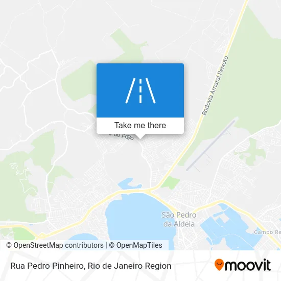 Rua Pedro Pinheiro map