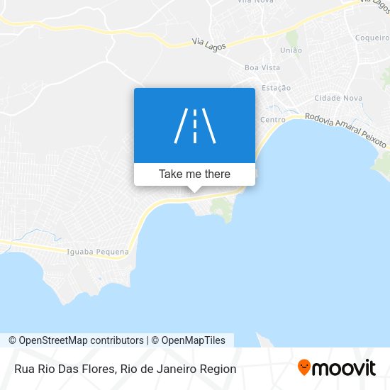 Rua Rio Das Flores map
