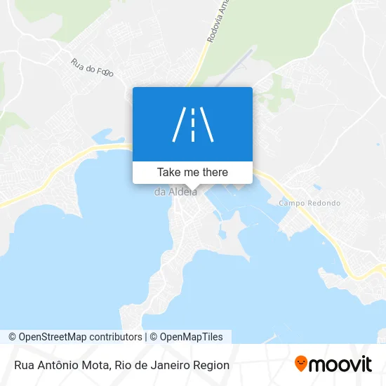 Rua Antônio Mota map