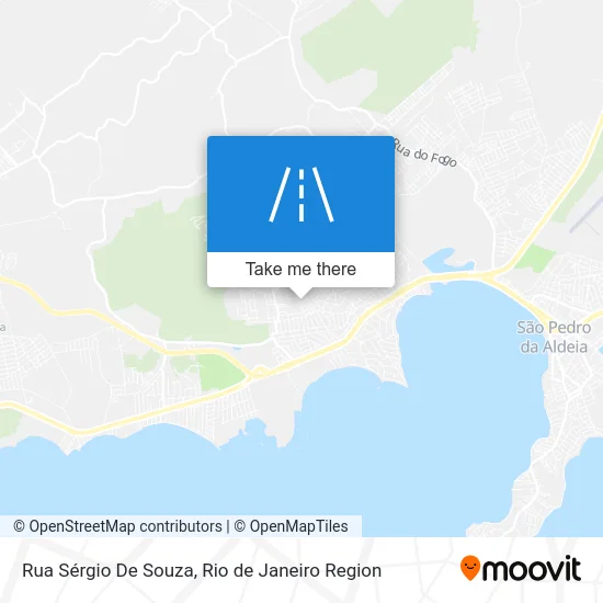 Rua Sérgio De Souza map