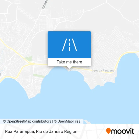 Rua Paranapuã map