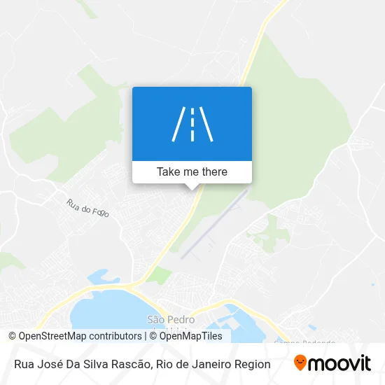 Rua José Da Silva Rascão map
