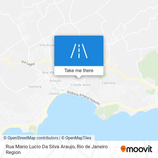 Rua Mario Lucio Da Silva Araujo map
