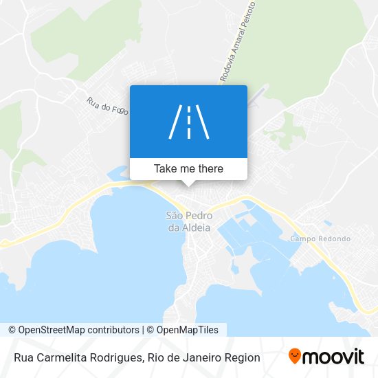 Rua Carmelita Rodrigues map