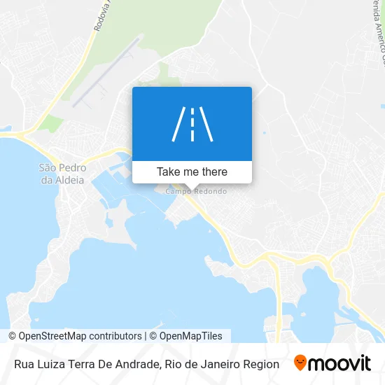 Rua Luiza Terra De Andrade map