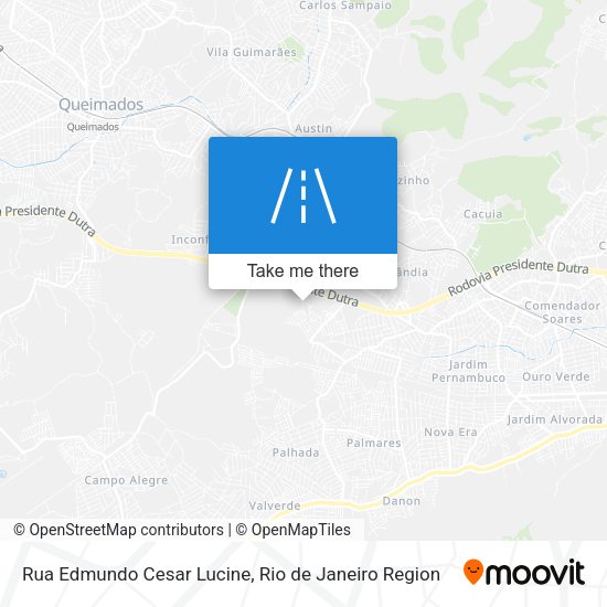 Rua Edmundo Cesar Lucine map